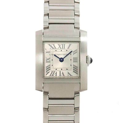 Cartier Tank Francaise SM WSTA0065 Ladies' Watch Silver Quartz. catalog 
