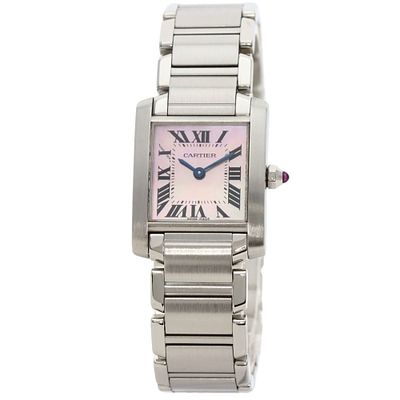 Cartier W51028Q3 Tank Francaise SM Watch Stainless Steel SS Ladies. catalog 
