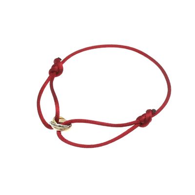 Cartier Trinity Cord Bracelet B6016700 Pink Gold (18K),White Gold (18K),Yellow Gold (18K) No 