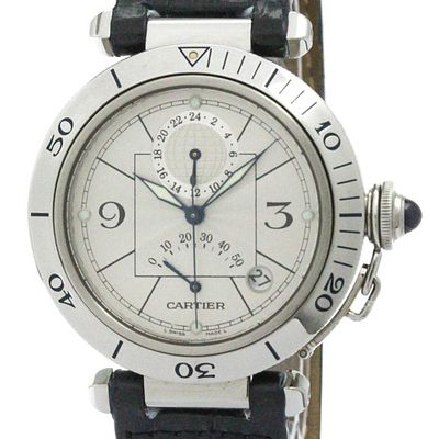 CARTIER Pasha 38 GMT Power Reserve Automatic Watch W3103755 Polished BF582816. catalog 
