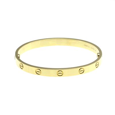 Cartier Love Bracelet B6035500 Yellow Gold (18K) No Stone Charm Bracelet Gold. catalog 
