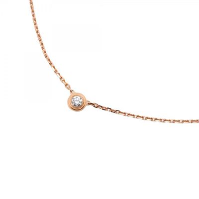 Cartier Necklace Amour XS 1PD 18KPG Pink Gold Diamond Ladies. catalog 
