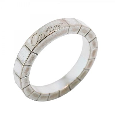 Cartier Ring Lanier 18KWG White Gold #48 Ladies. catalog 

