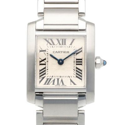 Cartier Tank Française SM Watch, Stainless Steel 2384 Quartz, Women's. catalog 
