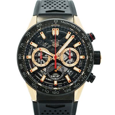 TAG Heuer Carrera CBG2052 Skeleton Dial Men's Watch. catalog 
