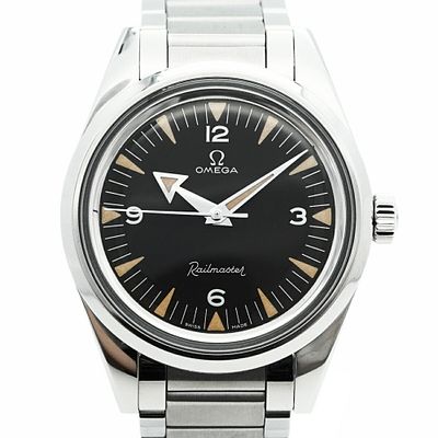 Omega Railmaster 220.10.38.20.01.002 Black Dial Men's Watch. catalog 
