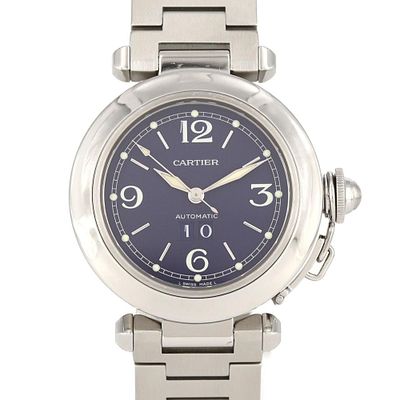 Cartier Pasha C Grande Date W31047M7 Stainless Steel Automatic Watch. catalog 

