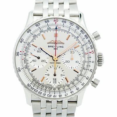Breitling Navitimer AB0139 Silver Dial Men's Watch. catalog 
