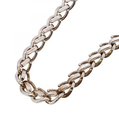 Tiffany Forged Large Link Necklace in Silver 925 for Men. catalog 
