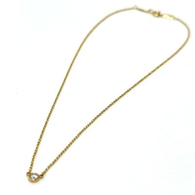 TIFFANY & Co. Tiffany 18K Yellow Gold 1 Diamond By the Yard Elsa Peretti Necklace for Women,. cat 