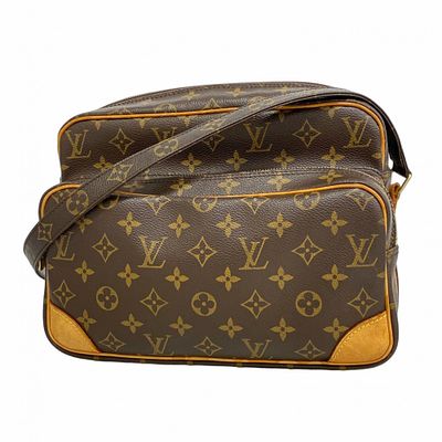 Louis Vuitton Monogram Nile Shoulder Bag M45244 Brown Women's. catalog 
