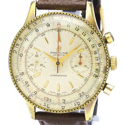 Vintage BREITLING Chronomat Steel Hand-Winding Mens Watch 808 BF566327. catalog 
