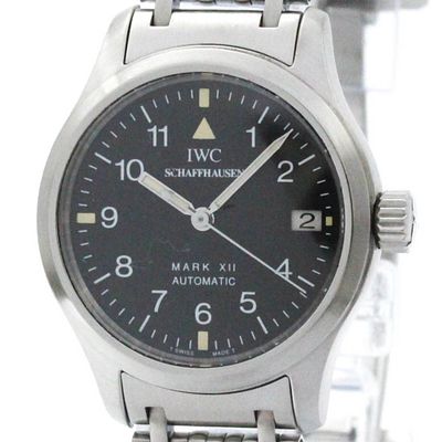 Polished IWC Mark XII Pilot Steel Automatic Ladies Watch IW442102 BF573254. catalog 
