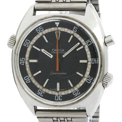 Vintage OMEGA Seamaster Chronostop Cal 865 Steel Mens Watch 145.008 BF578314. catalog 
