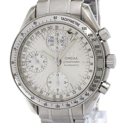 OMEGA Speedmaster Triple Date Steel Automatic Watch 3523.30 Polished. catalog 
