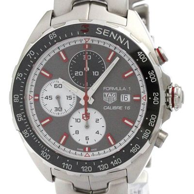 TAG HEUER Formula 1 Calibre 16 Chrono A Sena Ayrton Special Watch CAZ2017. catalog 
