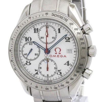 OMEGA Speedmaster Olympic Steel Watch 323.10.40.40.04.001 Polished. catalog 
