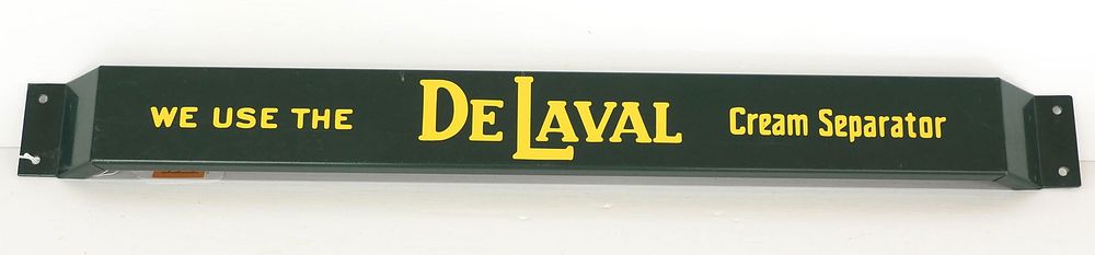 Lot 171: DeLaval Cream Separator metal door push