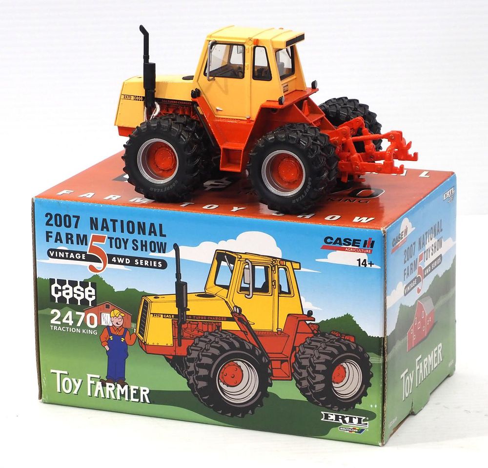 Lot 247: Toy Farmer Case 2470 Traction King