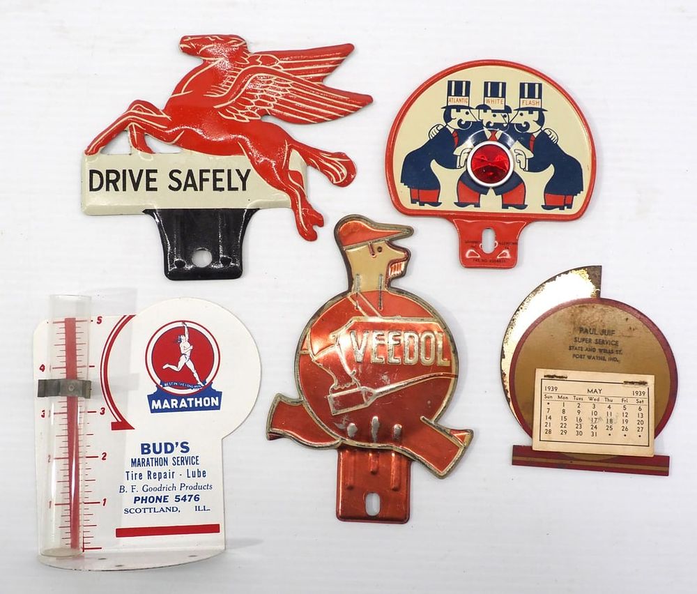 Lot 292: Assorted petroleum advertising