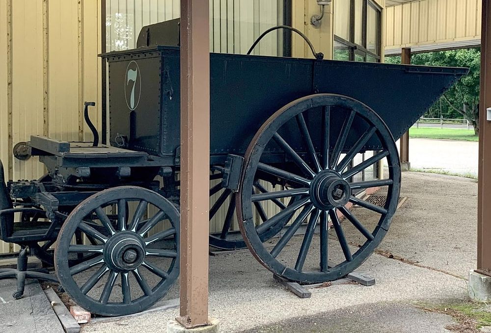 Lot 1165: Unusual early 1900's Coal Wagon