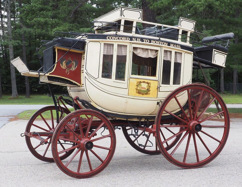 Lot 1168: Older custom Stagecoach