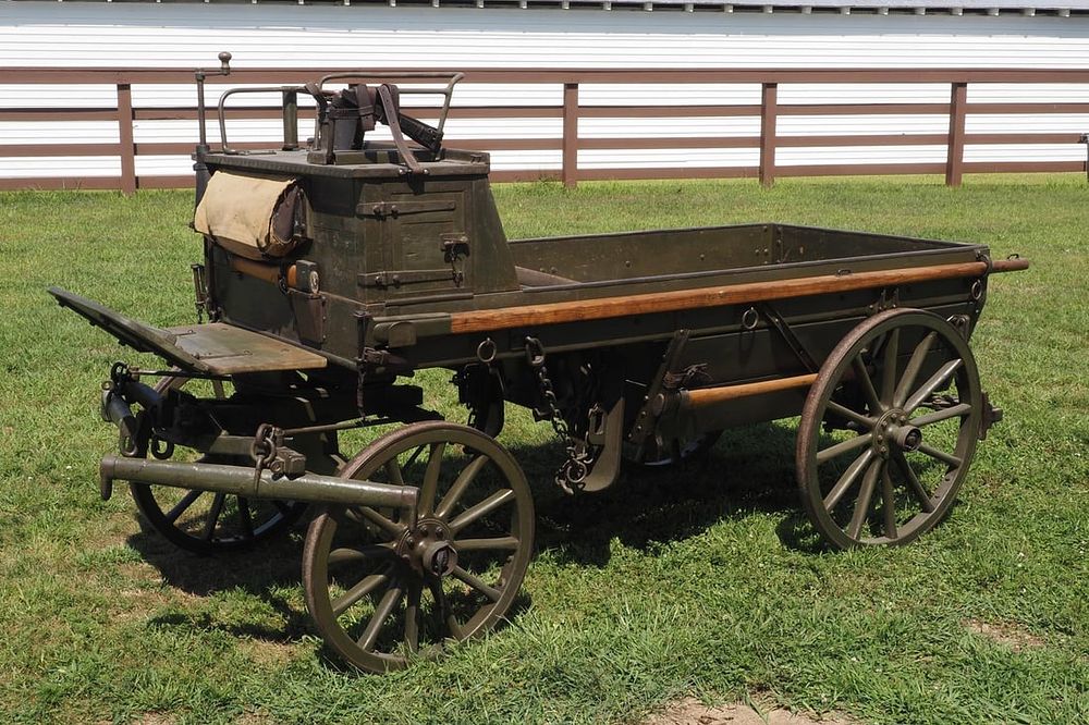 Lot 1172: Swiss Army mountain wagon