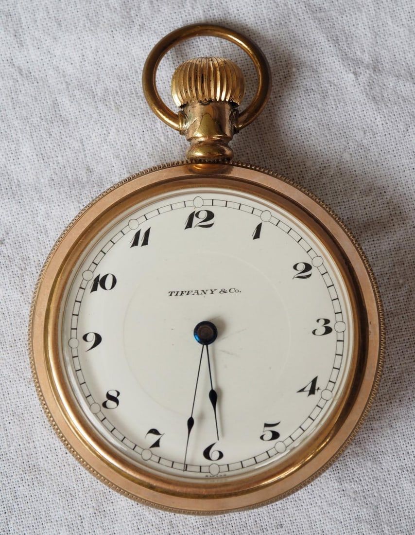 Lot 1188: Tiffany & Co. 17J Bartlett pocket watch