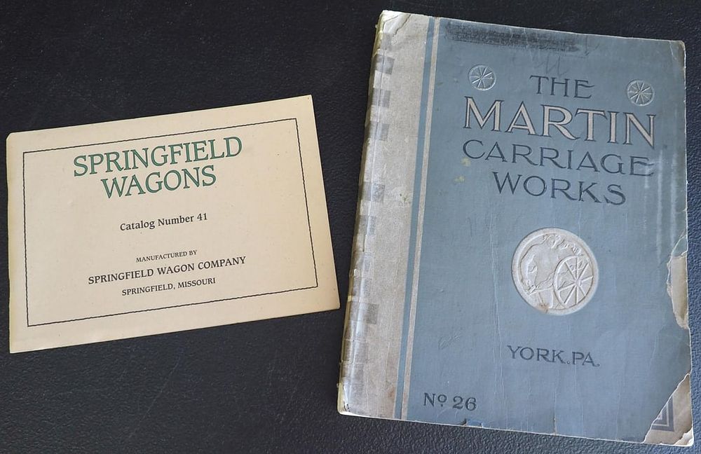 Lot 1229: Carriage & Wagon Catalogs