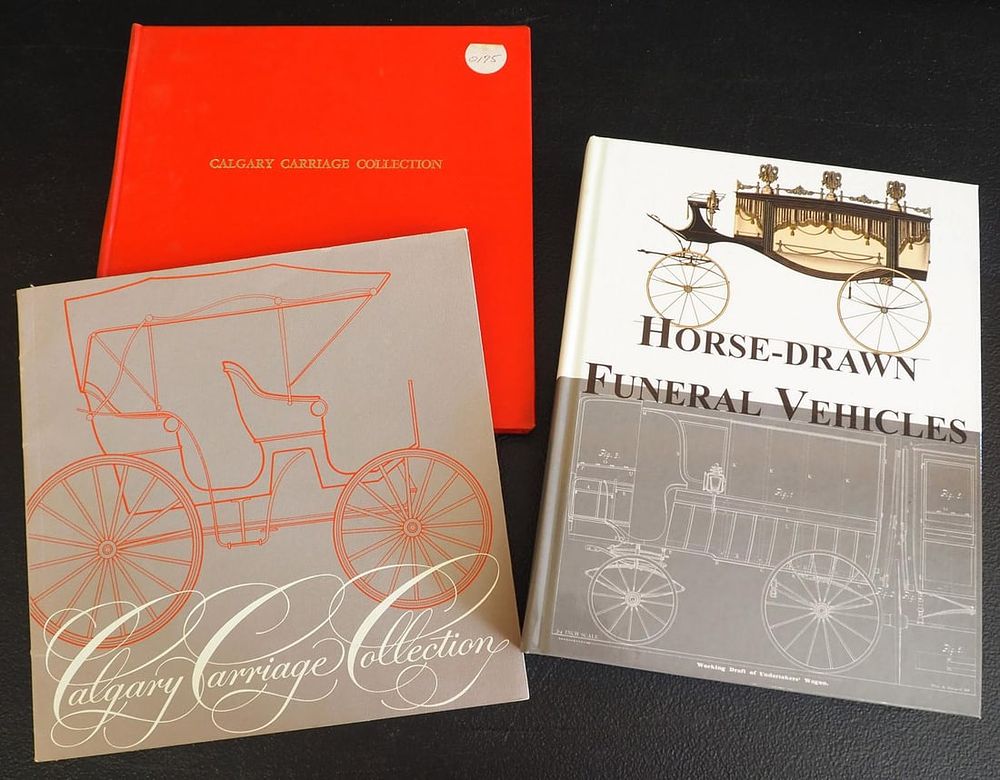 Lot 1230: (3) Carriage books