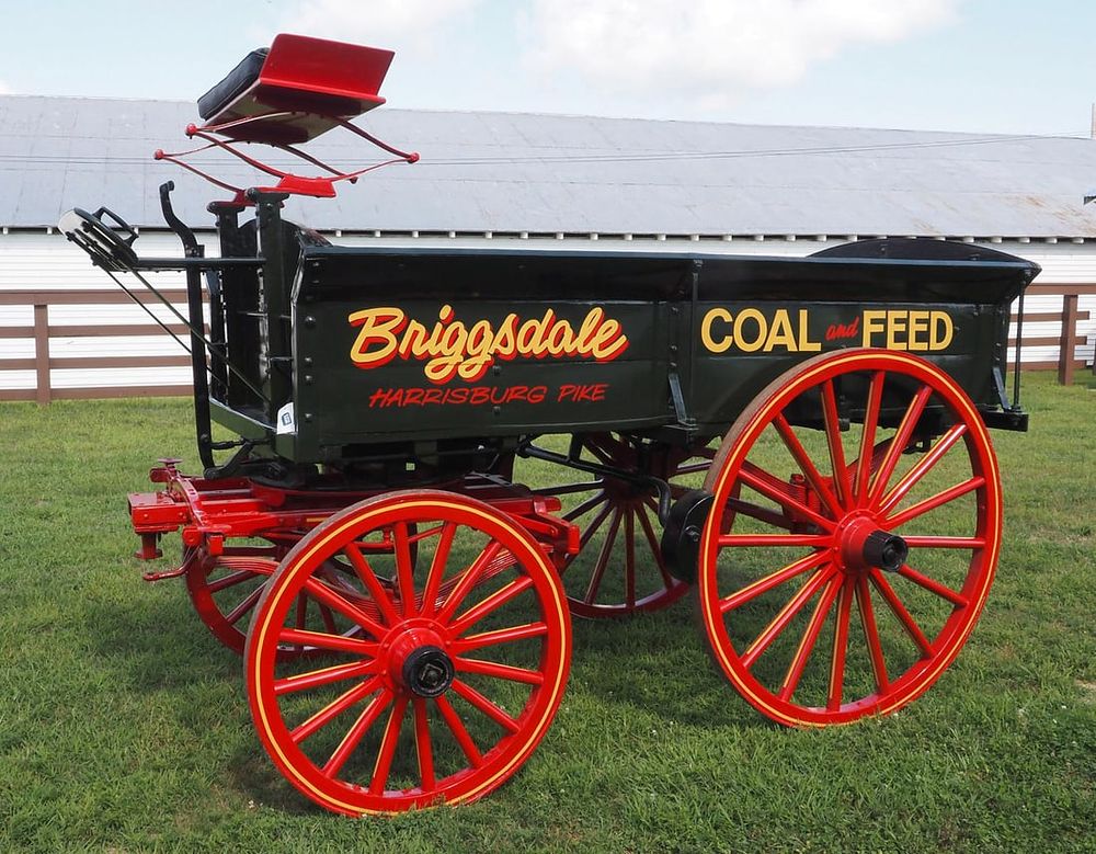 Lot 1232: Coal & Feed Wagon