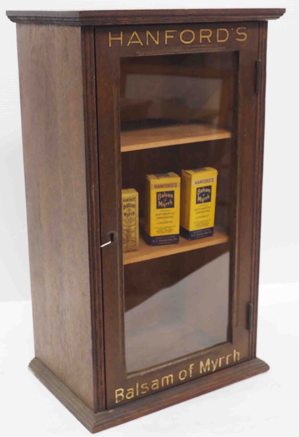 Lot 1316: Hanford's Balsam of Myrrh showcase