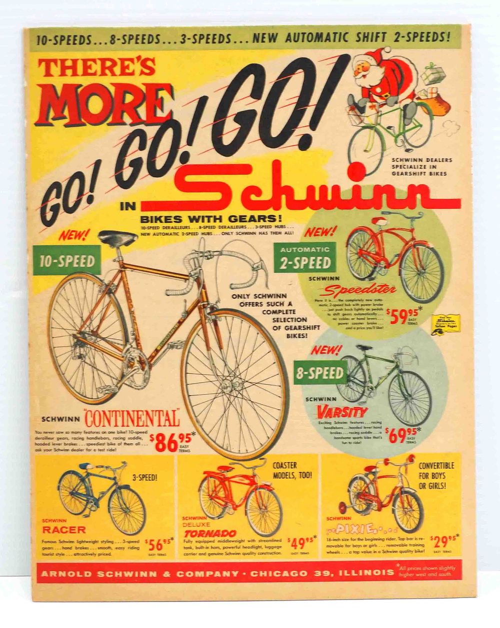 Lot 1351: Schwinn bicycles stand-up