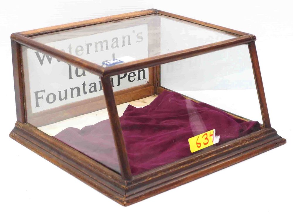 Lot 1364: Waterman's Ideal Fountain Pen display case