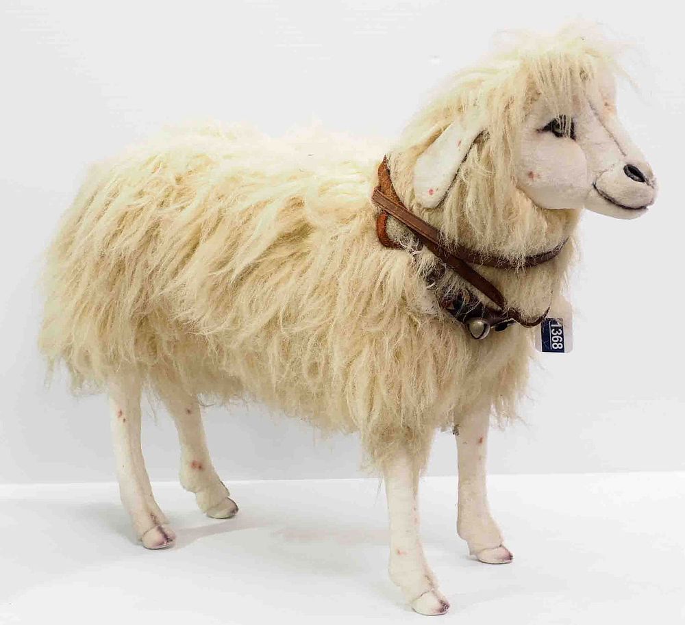Lot 1368: 1950's FAO Schwartz Angora goat