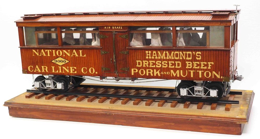 Lot 201A: Salesman sample Hammonds railroad car