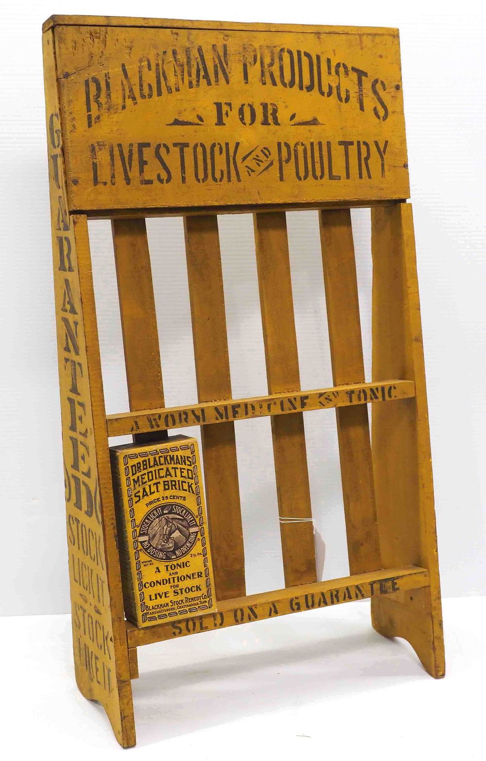 Lot 230: Blackman Products country store display rack
