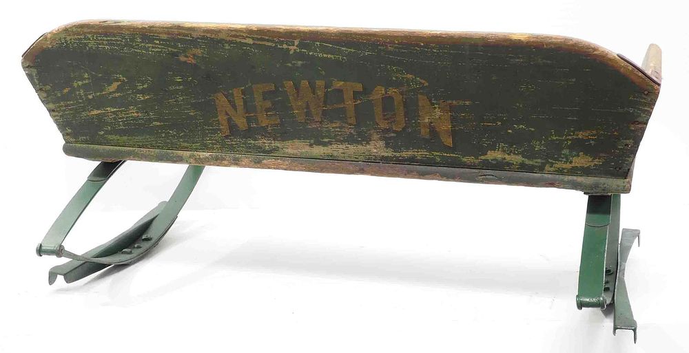 Lot 253: Newton box wagon seat