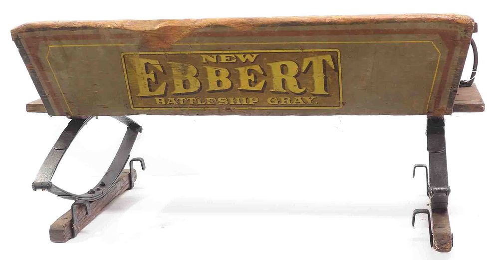 Lot 310: New Ebbert (battleship gray) box wagon seat