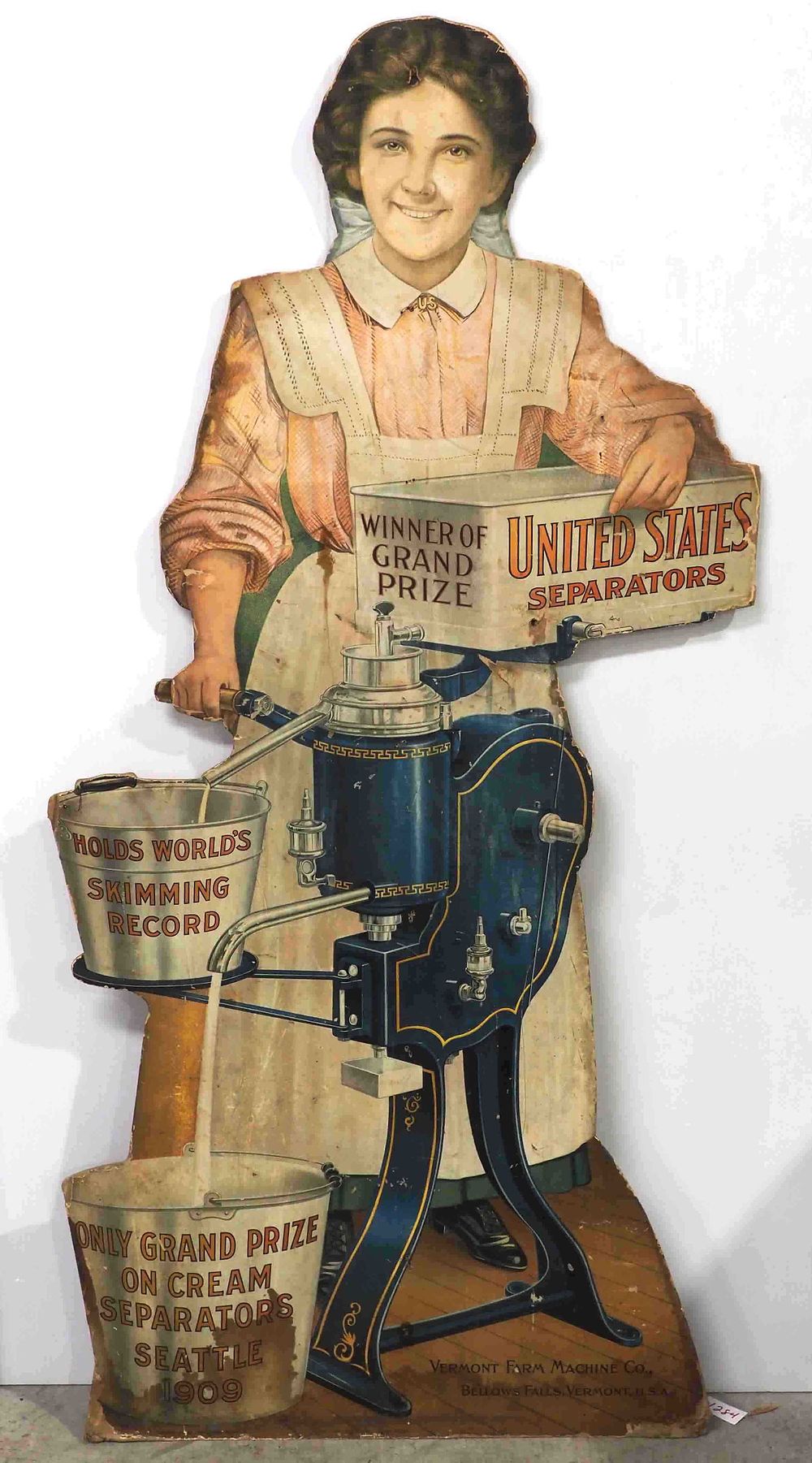Lot 328: United States Separators stand-up display