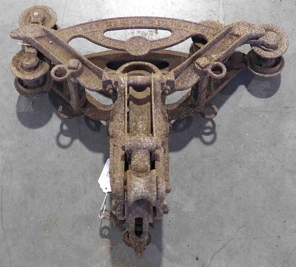 Lot 625: Ney Cross Draft "Badge" hay trolley