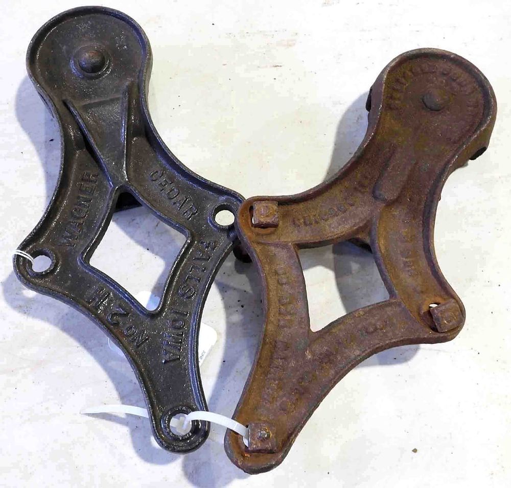 Lot 729: (2) Barn door rollers