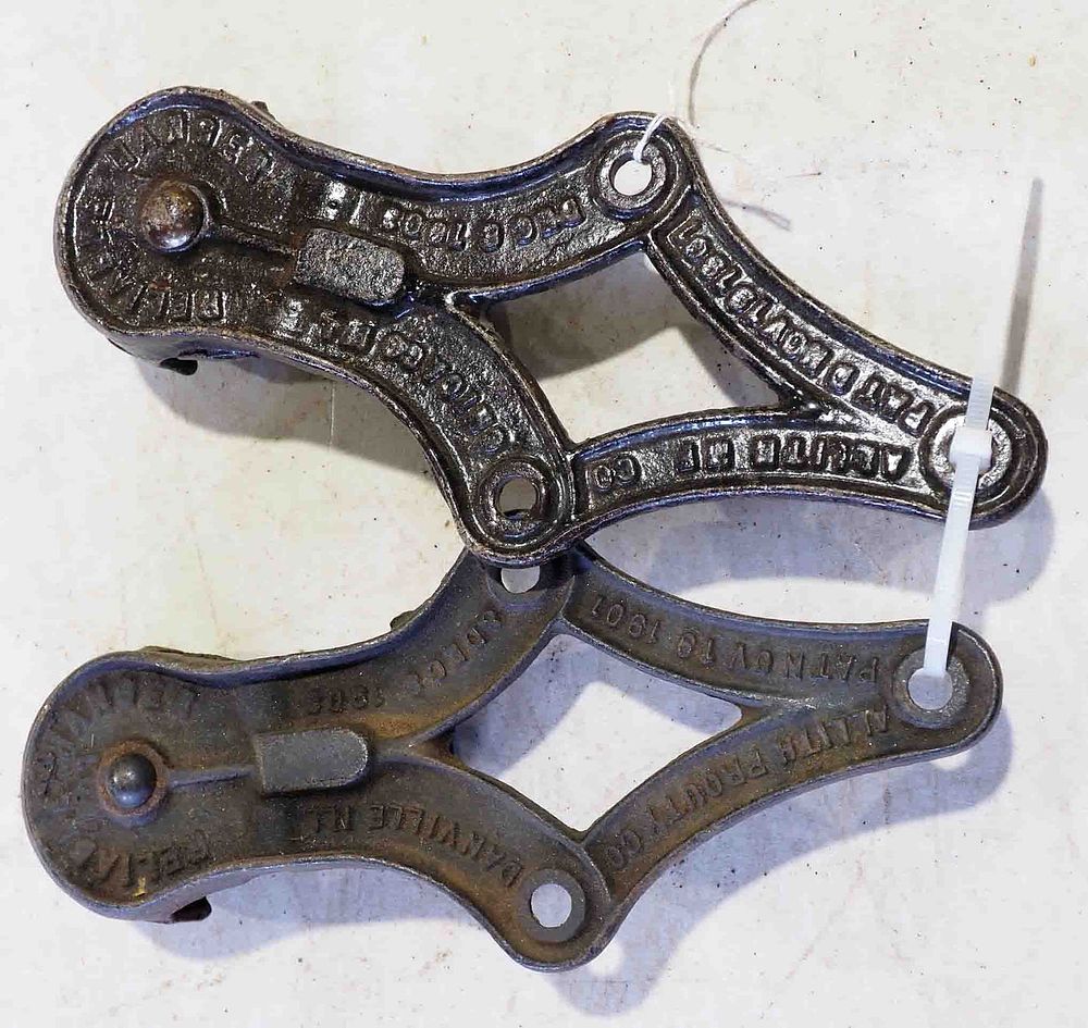 Lot 732: Pair of Myers Stayon barn door rollers