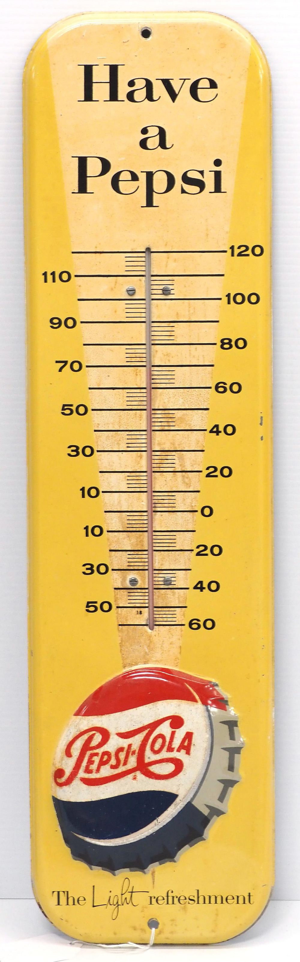 Lot 178: Have a Pepsi thermometer