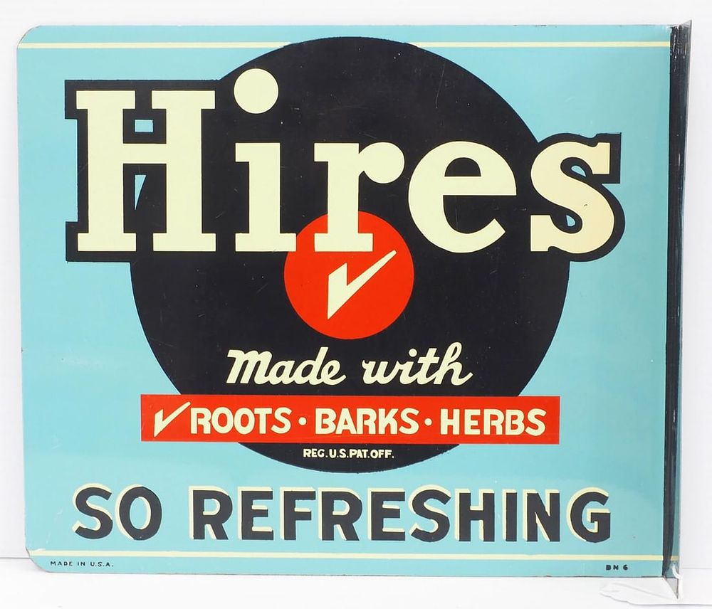 Lot 181: Hires, So Refreshing sign
