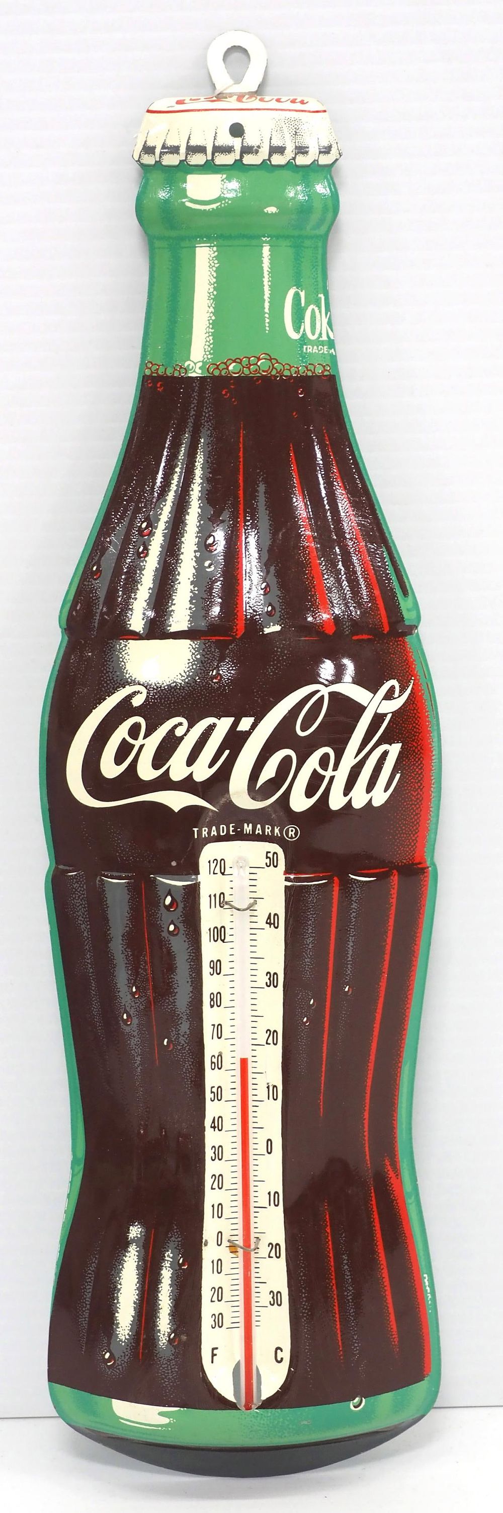 Lot 227: Coca Cola thermometer