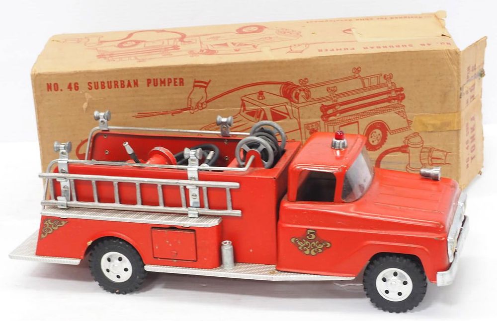 Lot 192: Tonka No.46 Suburban Pumper Truck