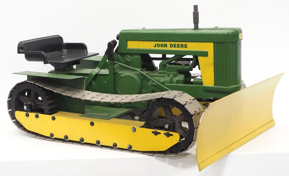 Lot 214: Custom John Deere pedal crawler with blade