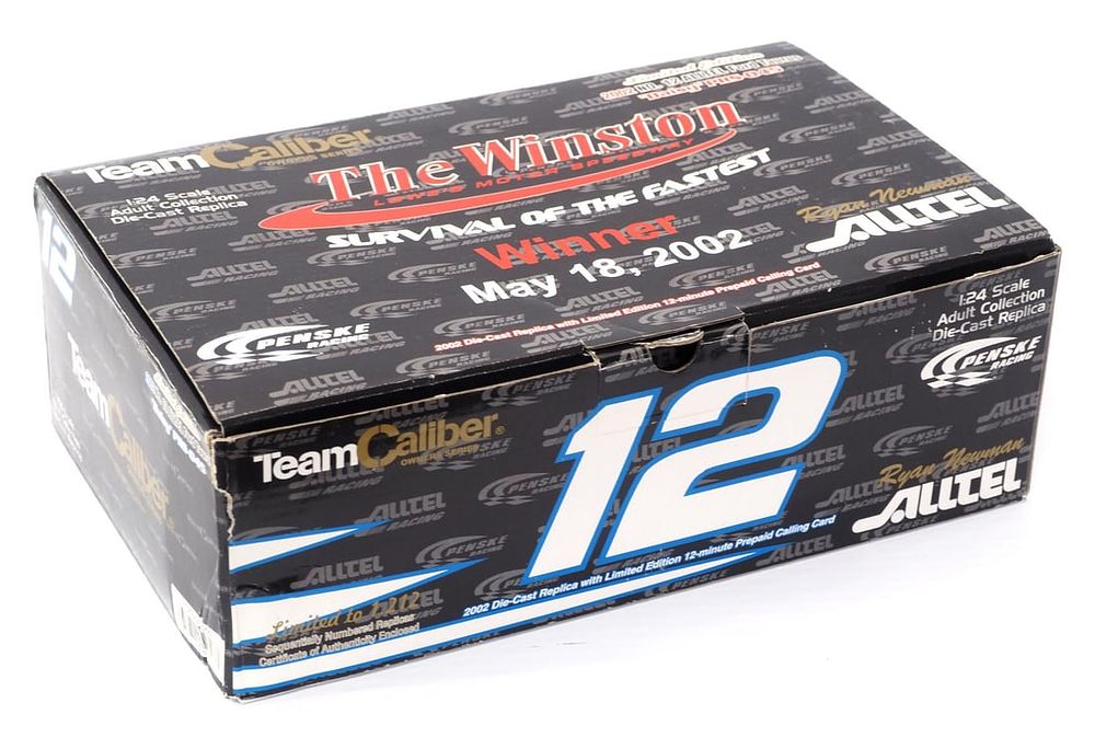 Lot 268: NASCAR #12 The Winston Ryan Newman, signed!