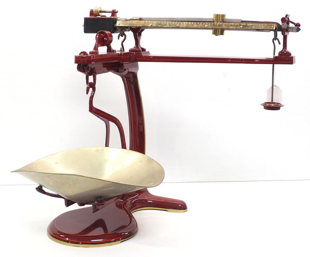 Lot 1298: Fairbanks countertop 3 lb scale